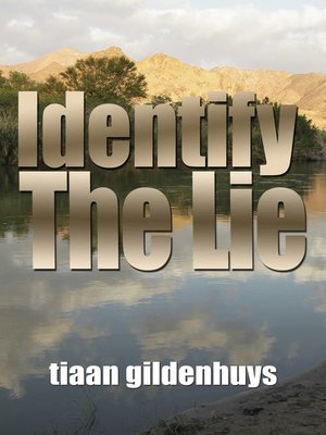 cover image of Identify the Lie